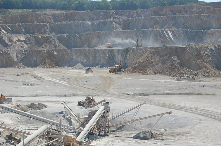 Obecny stan kopalni wapienia Czatkowice